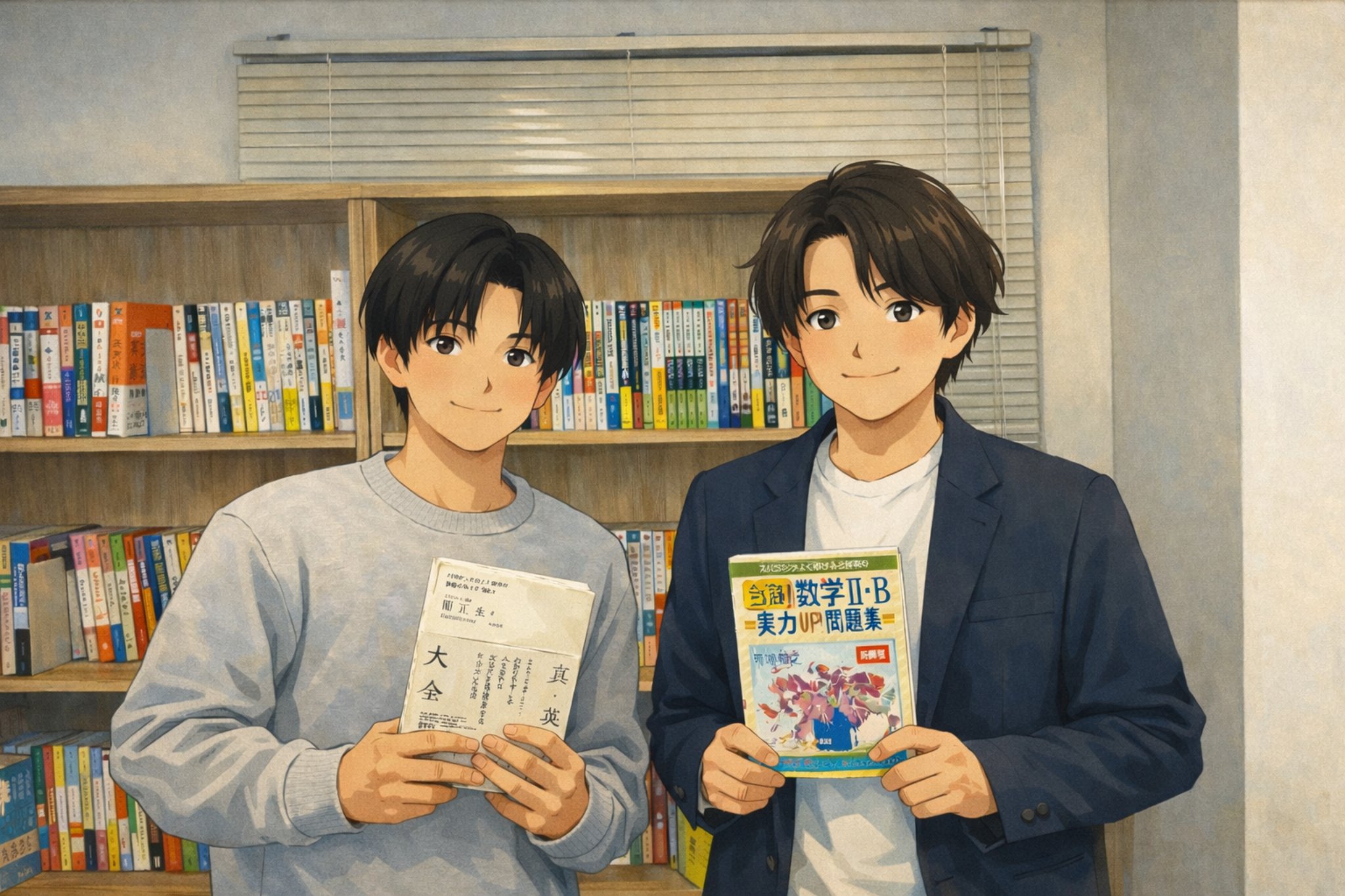 合格したNくんと教室長