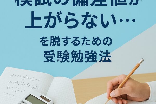 模試の偏差値が上がらない