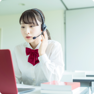 校舎とオンラインの併用